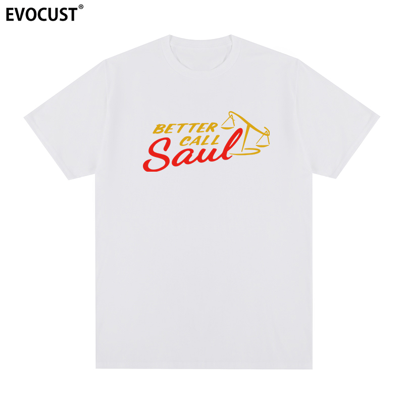 Better call saul tv theme风骚律师美剧字母短袖T恤男女恶搞背面