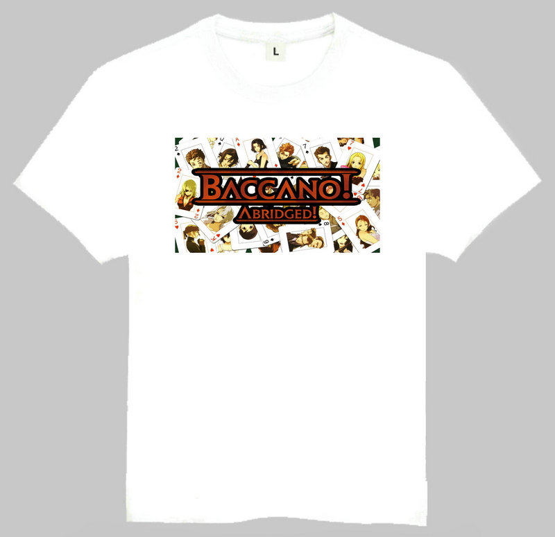 Baccano T-shirt 永生之酒 T恤 欧美潮流T恤 动漫T恤