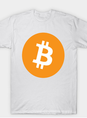 Bitcoin T-Shirt 比特币T恤短袖衣服上衣