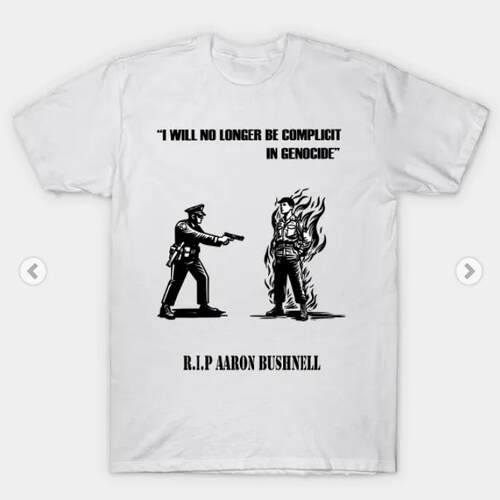 BushnellAaron巴勒斯坦短袖T恤男