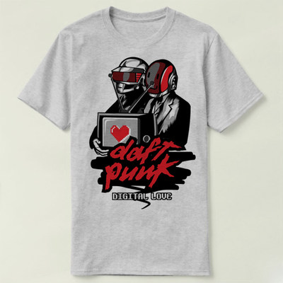 Daft punk 蠢朋克 傻瓜龐克 Bangalter Get Lucky T-Shirt T恤 q