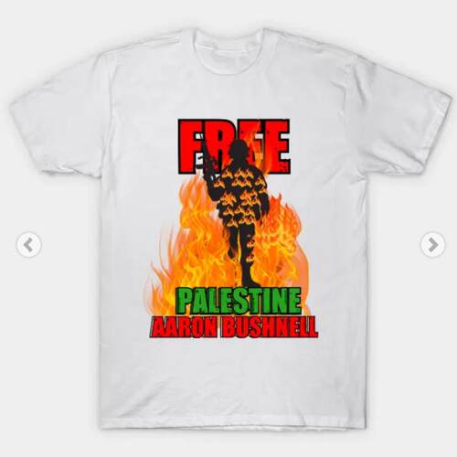 BushnellAaron巴勒斯坦反战内T男
