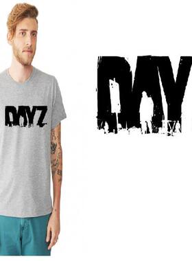 H1Z1 DAYZ zombies TEE-Shirt衣服圆领成人T恤班服定制文化衫6