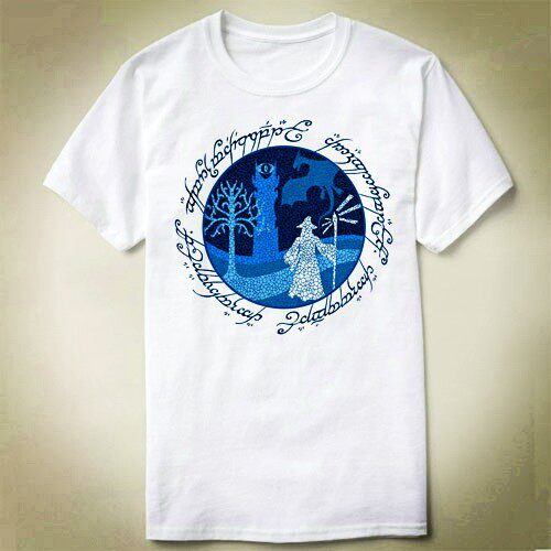 JourneyLordoftheRings魔戒指环王TeeShirt新款上衣T恤成人6