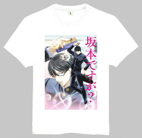 SakamotoT-shirtDesuGa白色短袖