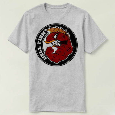 HellFishabrahamT-ShirtDIY恤男