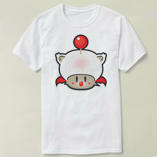 Mario Mushroom Kupo Final Fantasy XV终幻想15Tee圆领衣服T恤