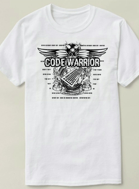 GEEKprogrammer极客程序员CodeWarrior定制T-ShirtT恤