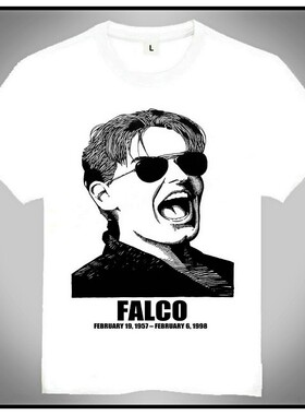 Falco T-shirt 名人T恤 法尔可 T恤 欧美潮流T恤