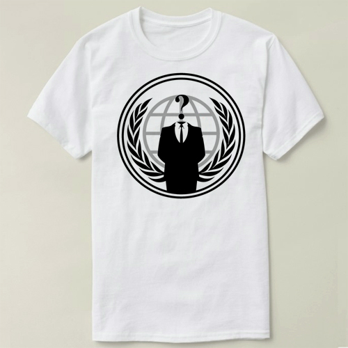 GEEK programmer极客 程序员 匿名者 ANONYMOUS 定制 T-Shirt T恤