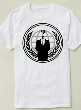 GEEK programmer极客 程序员 匿名者 ANONYMOUS 定制 T-Shirt T恤
