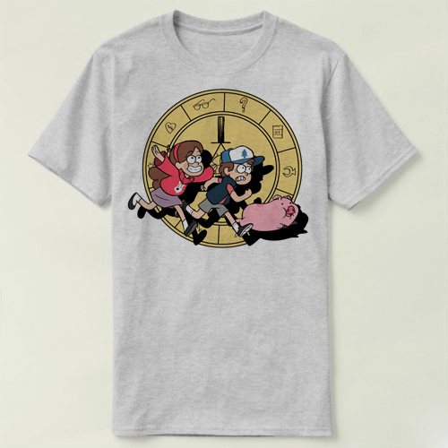 Gravity Falls 怪诞小镇Mystery Twins 衣服成人 Tee T-Shirt T恤