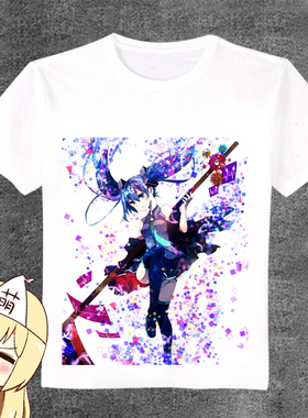 定制 初音未来 MIKU  动漫T恤长袖 短袖男女衣服 周边服饰19