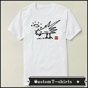 周星驰stephenchow神鸟凤凰小鸡吃米上衣情侣T恤T-shirt