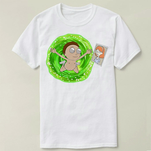 Nirvana 涅磐乐队 rick morty 瑞克和莫蒂 nevermind T-Shirt T恤