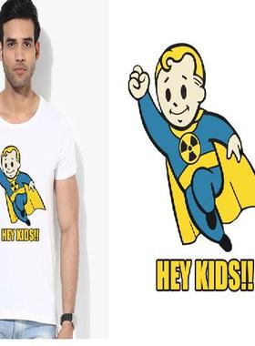 Fallout 4 vault boy辐射4T-Shirt成人T恤班服定制TEE圆领衣服11