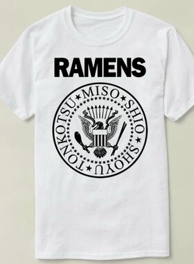 Ramen Noodles 个性 新品 上衣 DIY Tee T-Shirt T恤 衣服