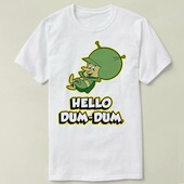 T恤 衣服 Dum Hello Tee Gazoo DIY Shirt 个性
