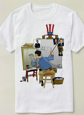 Stephen colbert 斯蒂芬 科尔伯 扣扣熊 衣服定制 T-Shirt T恤 1