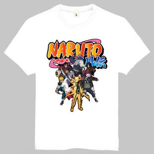 NARUTO T-shirt Q版火影忍者T恤 鸣人 佐助 鼬 卡卡西 血轮眼T恤