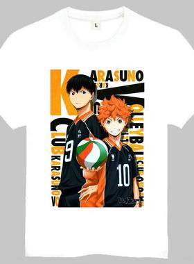 Haikyuu T-shirt 排球少年 T恤 欧美潮流T恤 动漫T恤 日向翔阳