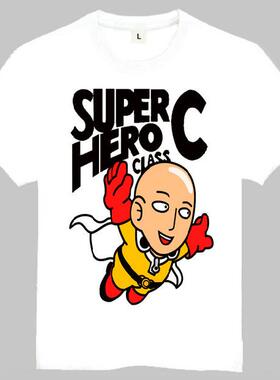 one punch man T-shirt 一拳超人 T恤 欧美潮流T恤 动漫T恤