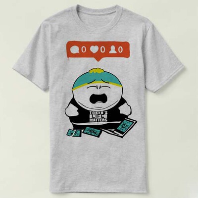 cartmanT-ShirtSouthparkcry恤男