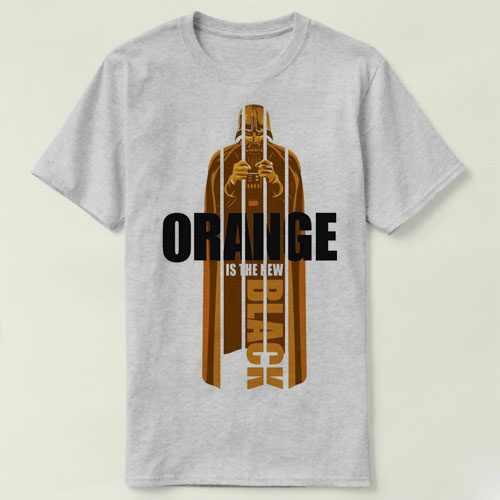 Orange Is New Black darth vader STAR WARS T-Shirt T恤