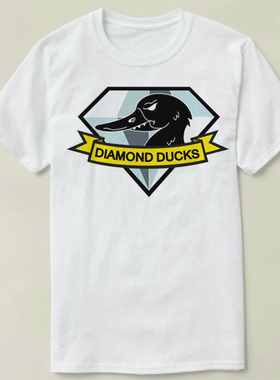 Diamond Ducks MGS Metal Gear Solid合金装备Shirt衣服上衣T恤