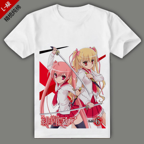 动漫A3短袖男女修身两件绯牛臣仕