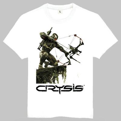 T-shirtCrysis孤岛危机白色短袖