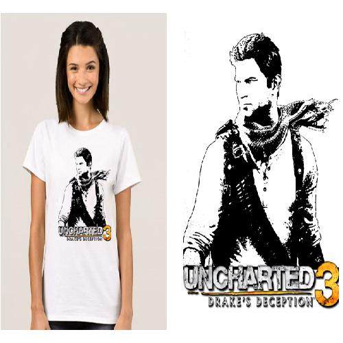 4naughtydogT-ShirtUncharted4男