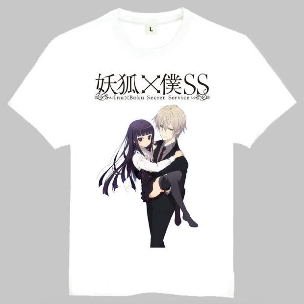 Inu Boku Secret Service T-shirt 妖狐X仆SS T恤 动漫T恤