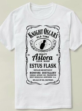 Knight Oscar's Estus Flask   新品  DIY Tee 衣服 T-Shirt T恤