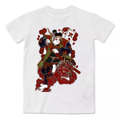 YakuzaShirtTee桃太郎圆领新款男