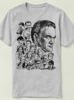 QuentinTarantino昆汀塔伦蒂诺ShirtPulpFiction新品T恤
