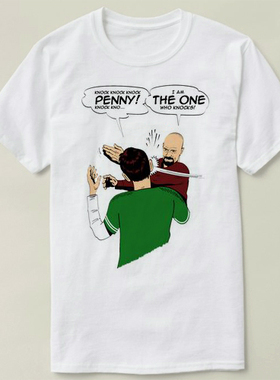 Knock Big Bang Theory BreakingBad生活大爆炸绝命毒师Shirt T恤