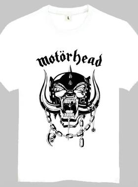 Motorhead T-shirt Motorhead T恤 订制T恤 白色短袖 欧美潮流T恤