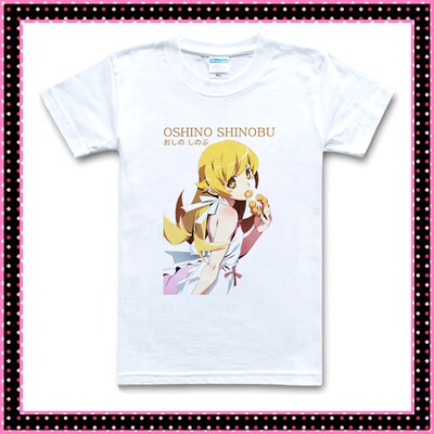 ShinobuOshino莫代尔文化衫物语T