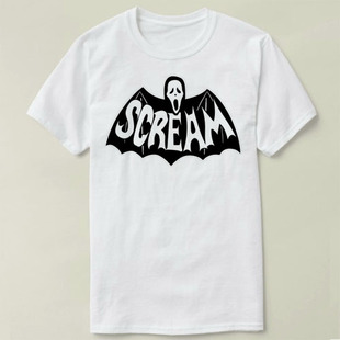 Ghostface scream 惊声尖叫 Tee Shirt T恤 圆领衣服定制成人 3