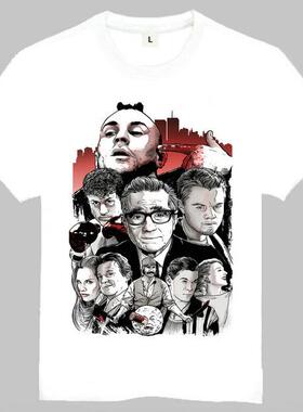 SCORSESE T-shirt 名人T恤 马丁 斯科西斯 T恤 欧美潮流T恤