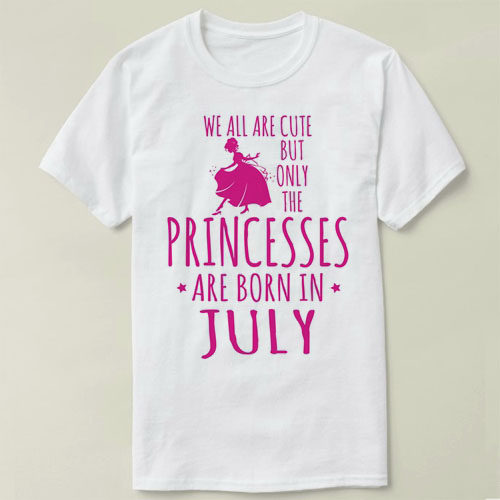 PRINCESSESbirthdayT-ShirtARE男