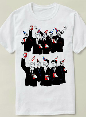 President Lincoln Kennedy Clinton Obama bush  T-Shirt T恤