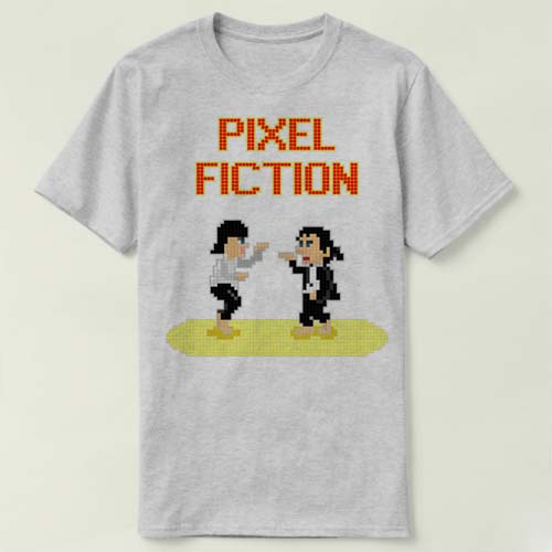 FictionQuentinPixelShirtPulp男