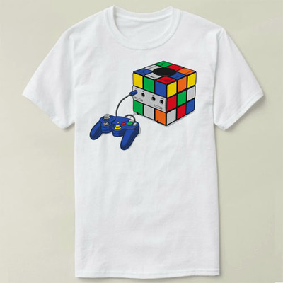 T-ShirtRubiksGameCubecubeDIY男