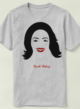 Oprah Winfrey 奥普拉 温弗瑞 衣服 定制 DIY Tee T-Shirt T恤 2