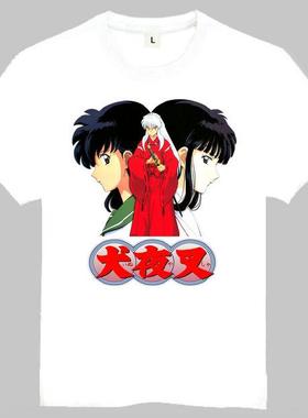 Inuyasha T-shirt 犬夜叉 T恤 欧美潮流T恤 动漫T恤