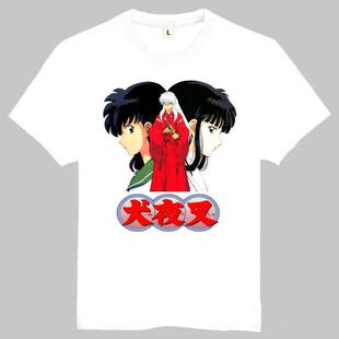 Inuyasha T-shirt 犬夜叉 T恤 欧美潮流T恤 动漫T恤