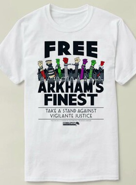 Free Arkham's Finest batman joker 文化衫DIY T-Shirt T恤 衣服