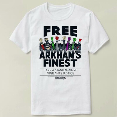 T-ShirtArkhamFinestbatmanDIY男